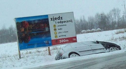 Śnieg daje popalić kierowcom