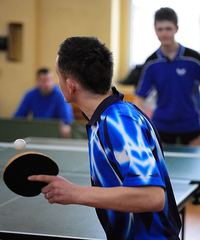 W „Mechaniku” walczyli w tenisie stołowym
