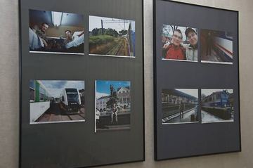 Droga żelazna w kadrach Tomka i Piotrka