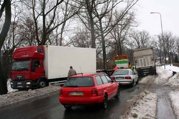 Ciężarówką w słup