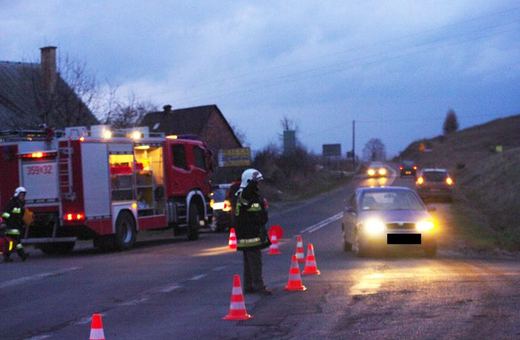 Groźny wypadek w Sosnówce