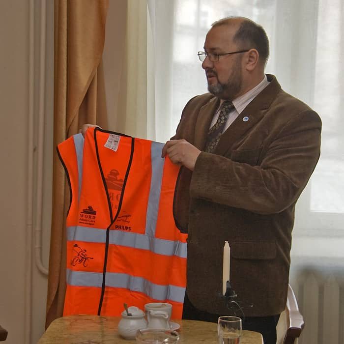Z taką kamizelką do bezpieczeństwa
