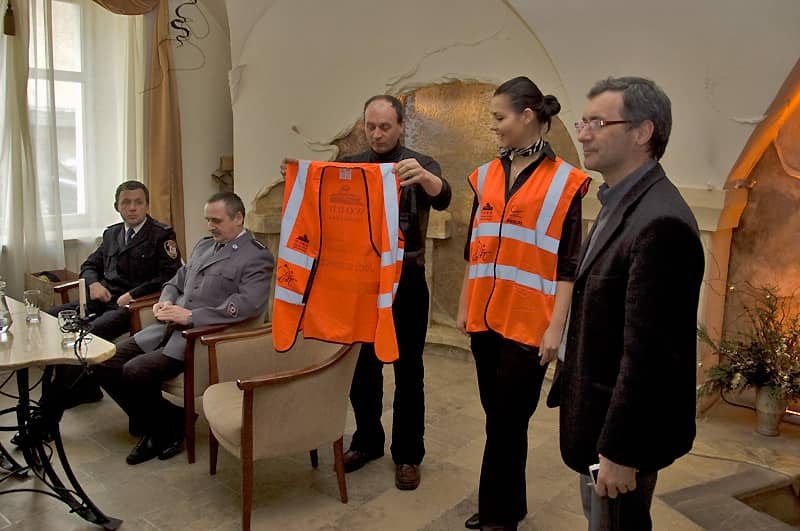 Z taką kamizelką do bezpieczeństwa
