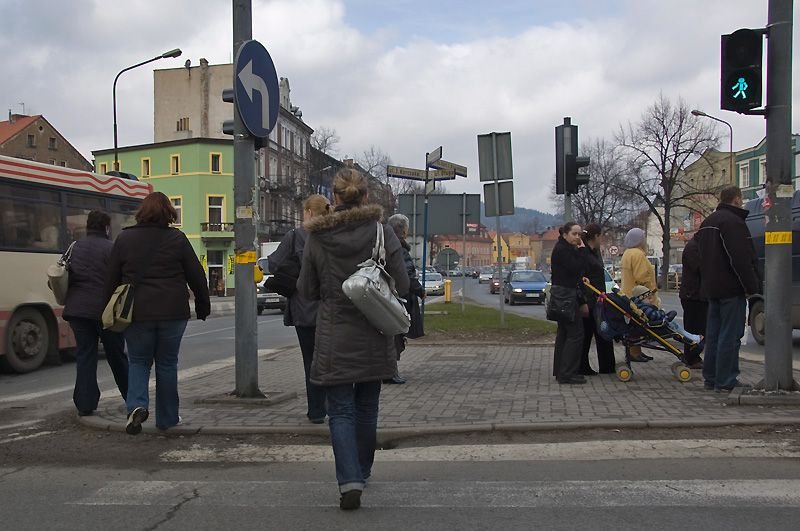 Zielone światło? Sprintem przez pasy!