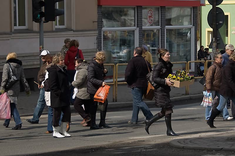 Zielone światło? Sprintem przez pasy!