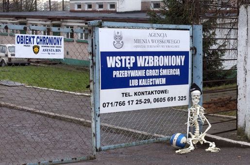 Teren boiska – Wstęp Wzbroniony!