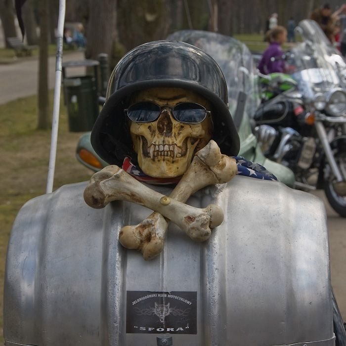 Motocykliści z wielkim sercem