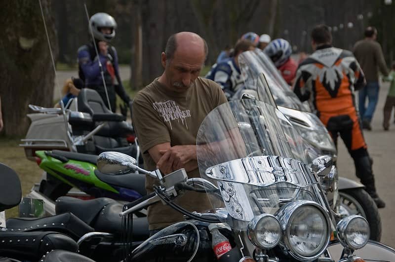 Motocykliści z wielkim sercem