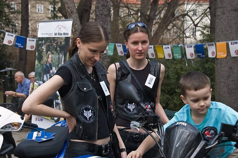 Motocykliści z wielkim sercem