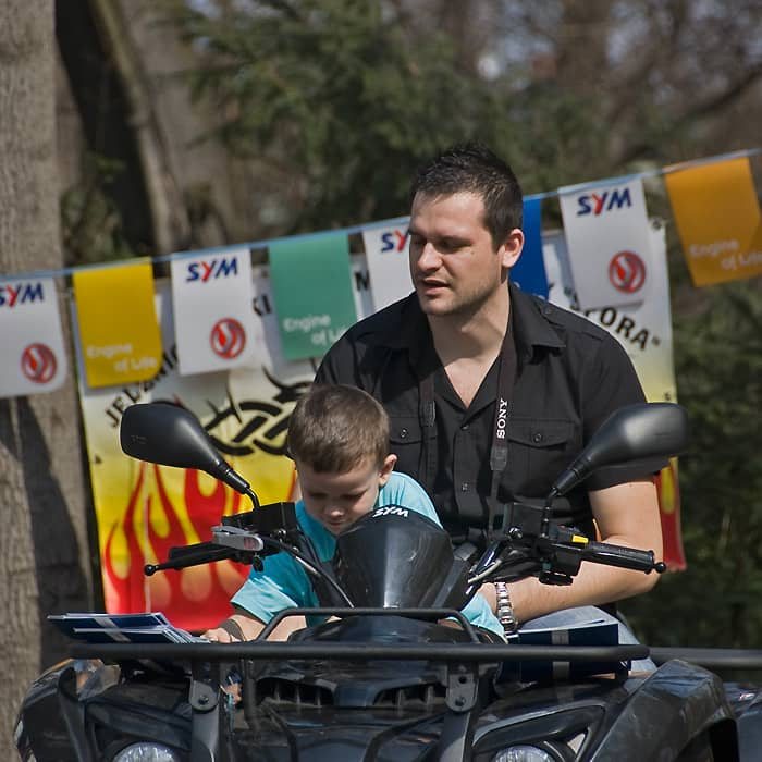 Motocykliści z wielkim sercem