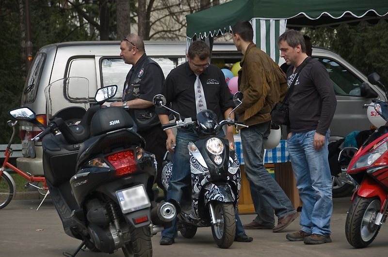 Motocykliści z wielkim sercem