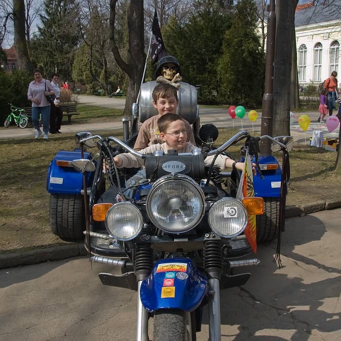 Motocykliści z wielkim sercem