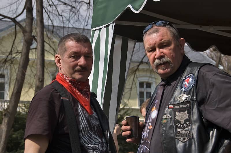 Motocykliści z wielkim sercem