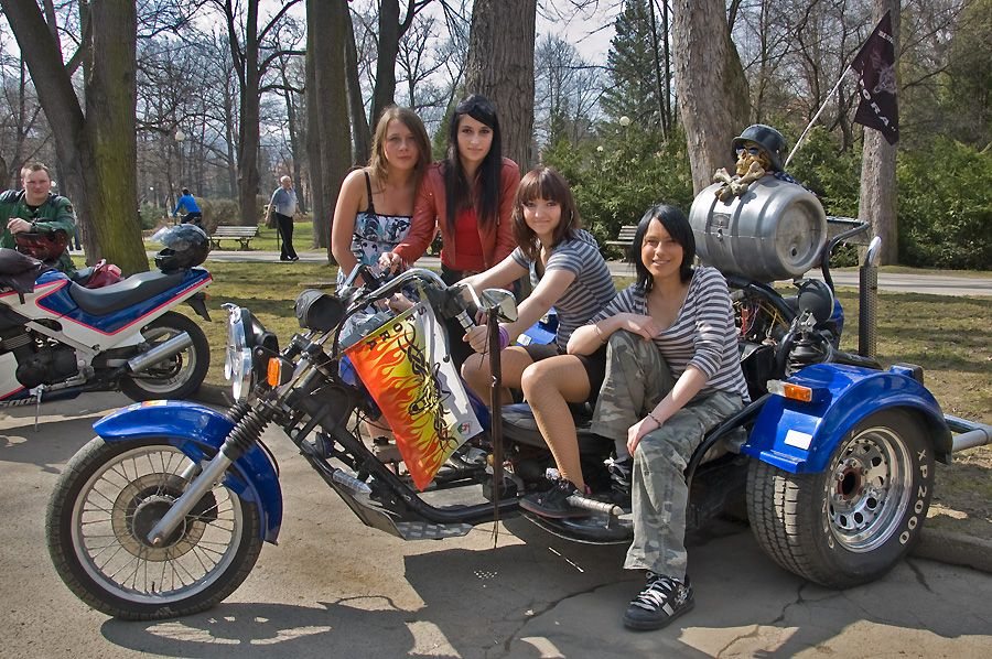 Motocykliści z wielkim sercem