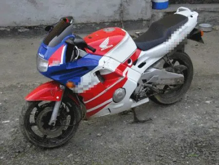 Pijany motocyklista uciekał