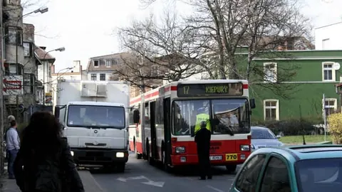 Egzaminacyjna kolizja z autobusem