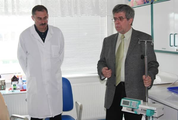 Pompa infuzyjna za bombki