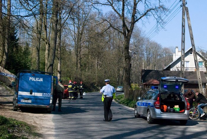Po kolizji kobieta w ciąży w szpitalu