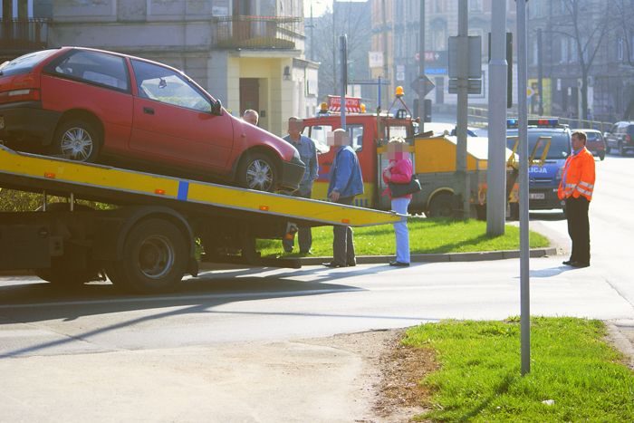 Kolizja na pechowym skrzyżowaniu