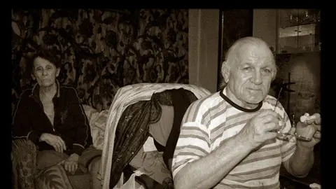 Jedno z ostanich zdjęć Anny Perun z mężem: marzec 2009.