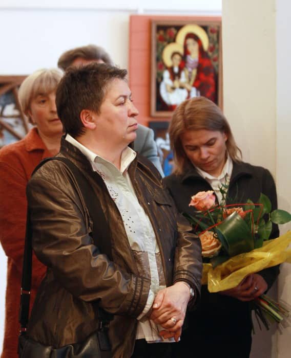 Matki Boskie na szkle wymalowane