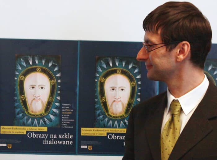 Matki Boskie na szkle wymalowane