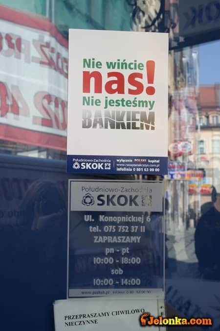 Komornik zajmuje SKOK