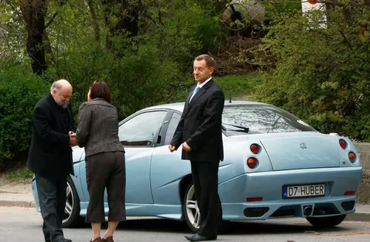 Hubert Papaj z Anną Ragiel i Jerzym Pokojem