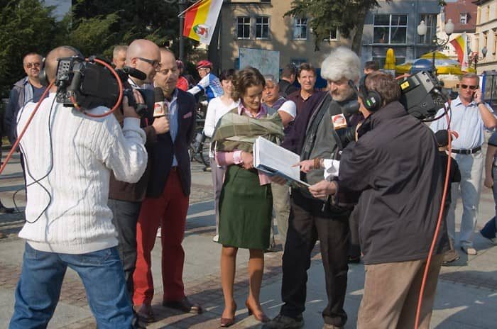 Dzień dobry z Cieplic o Jeleniej Górze
