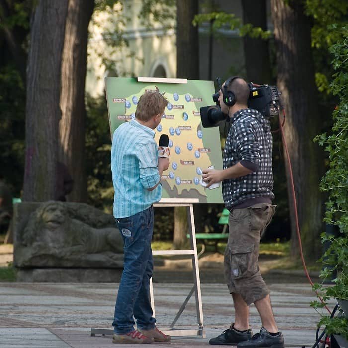 Dzień dobry z Cieplic o Jeleniej Górze
