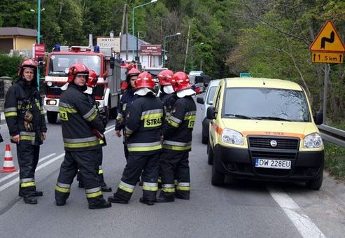 Drogowcy uszkodzili gazociąg