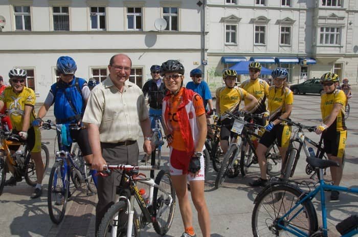 Wycieczka ze srebrną medalistką