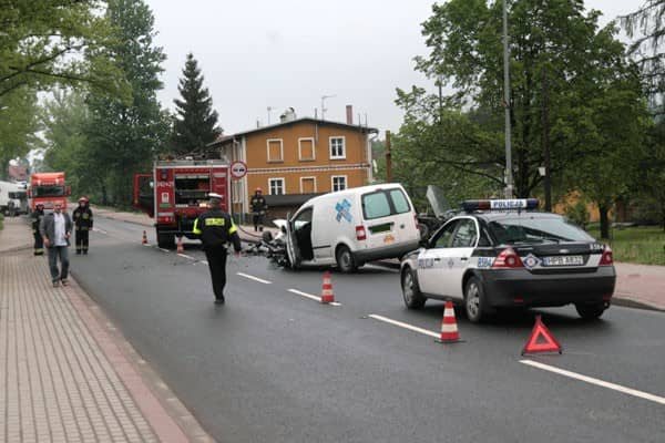 Czołówka na Wrocławskiej – jedna osoba ranna