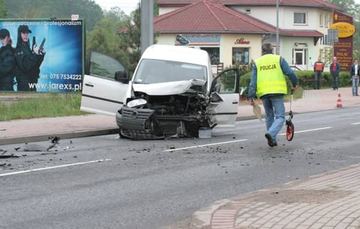 Czołówka na Wrocławskiej – jedna osoba ranna