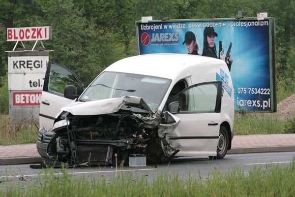 Czołówka na Wrocławskiej – jedna osoba ranna