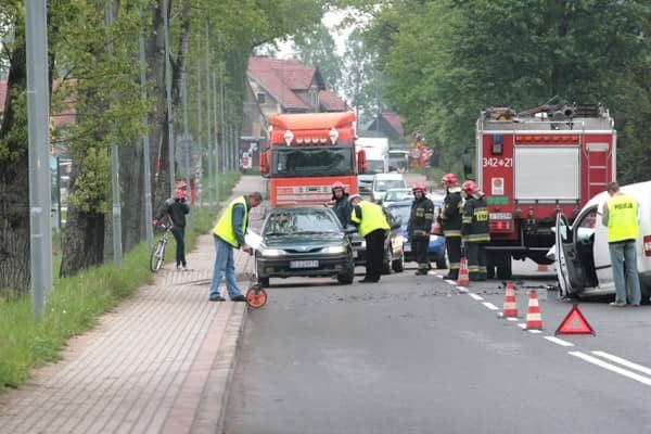 Czołówka na Wrocławskiej – jedna osoba ranna