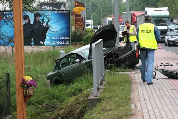 Czołówka na Wrocławskiej – jedna osoba ranna