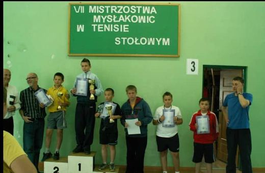 Mistrzostwa Gminy Mysłakowice w tenisa stołowego