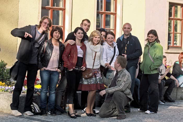 Studencka zabawa rozkręca się – video