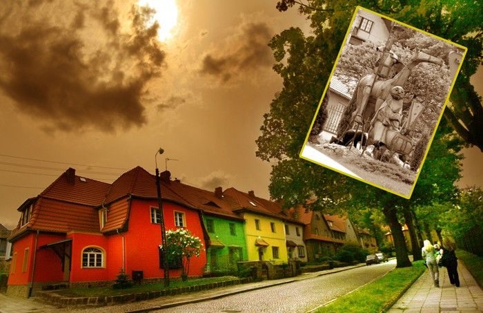 Jeden z piękniejszych, choć niedocenionych zakątków miasta: ulica Urocza i unikatowy pomnik Don Quijota i Sancho Pansy autorstwa Vahana Bego.
