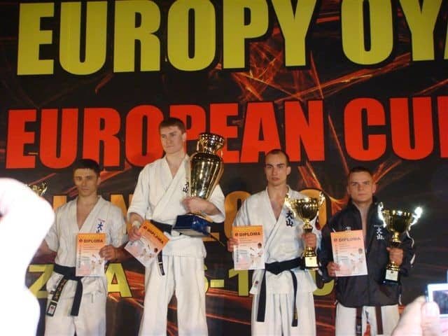 Sukces naszych zawodników w Pucharze Europy Oyama Karate IKF