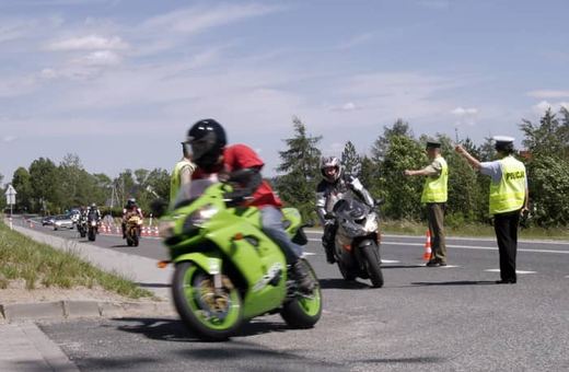 Motocykliści na „trójce” pod lupą policji