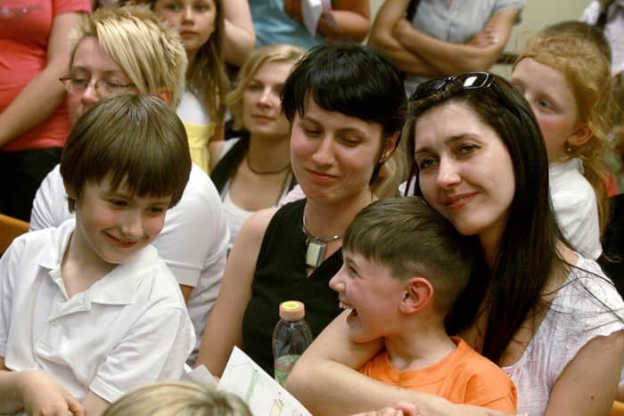 Bardzo kochamy nasze mamy!