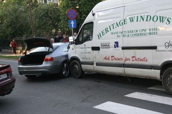 Wypadek przez nieuwagę