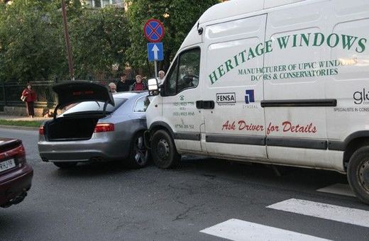 Wypadek przez nieuwagę