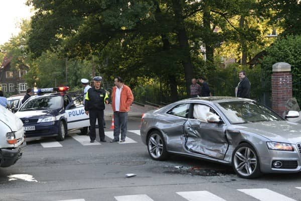 Wypadek przez nieuwagę