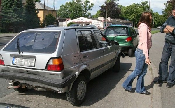 Kraksa koło MZK
