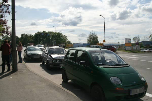 Kraksa koło MZK