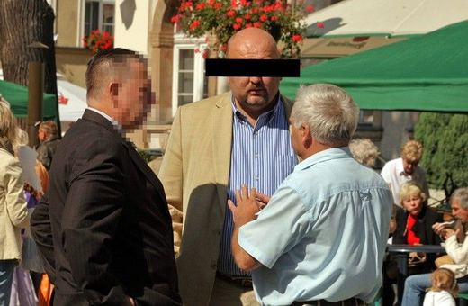 Leszek G. podczas ubiegłorocznych targów ekologicznych w Jeleniej Górze.