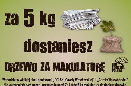 Sadzonki za makulaturę